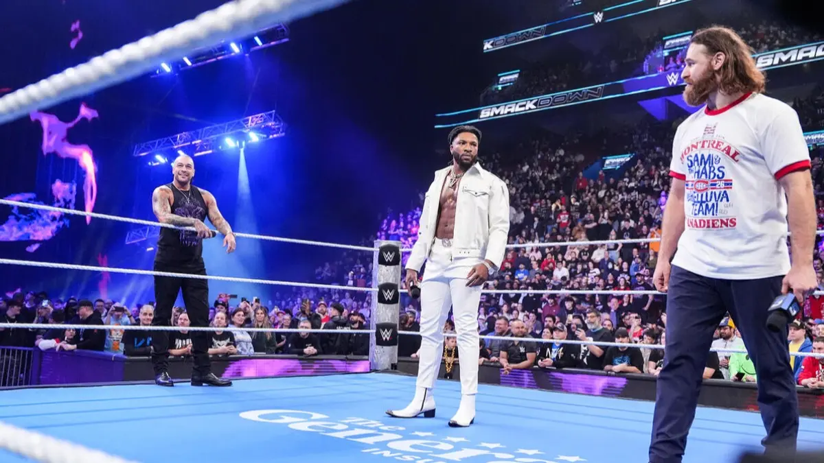 Damian Priest, Sami Zayn, Trick Williams