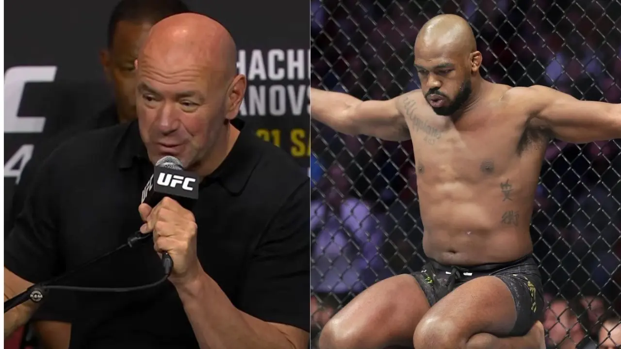 'These are facts': UFC CEO Dana White Claps Back at Critics Ridiculing Him For Boosting Jon Jones Dana White and Jon Jones
