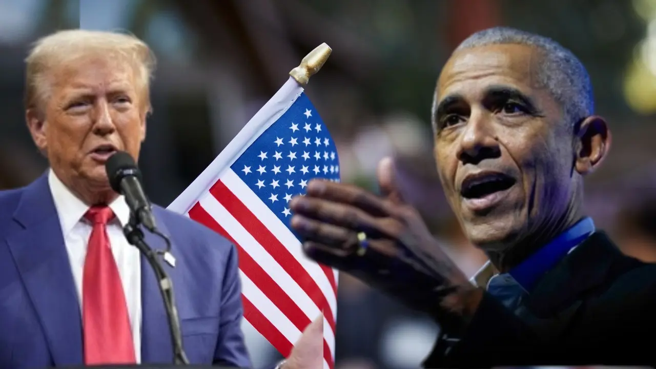 डोनाल्ड ट्रंप और ओबामा