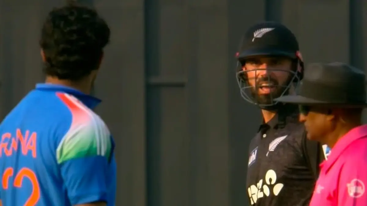 Daryl Mitchell, Harshit Rana