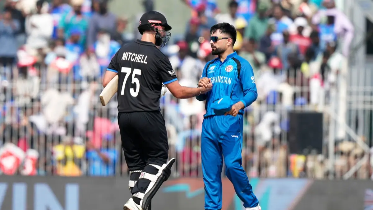 New Zealand Pull Off It's Highest-Ever T20 World Cup Run Chase, Edge Out Afghanistan By 5 Wickets Daryl Mitchell, Rashid Khan