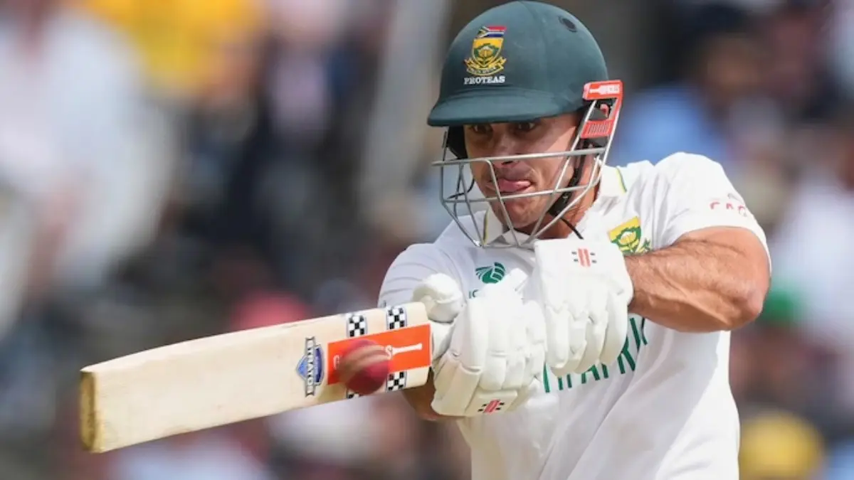 David Bedingham on the pull during the WTC final