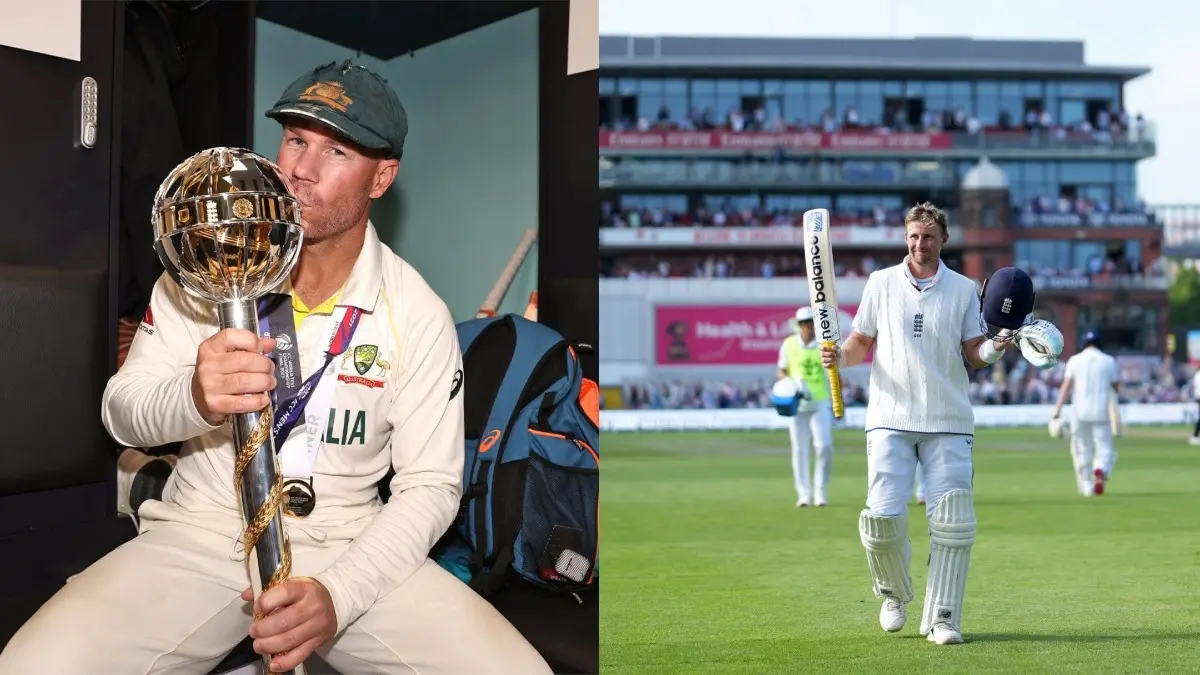 David Warner and Joe Root