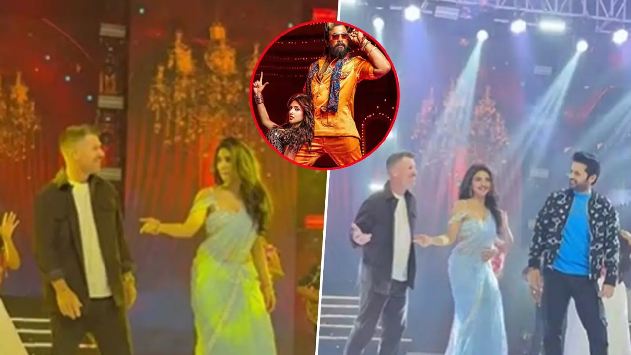 David Warner dances to Kissik