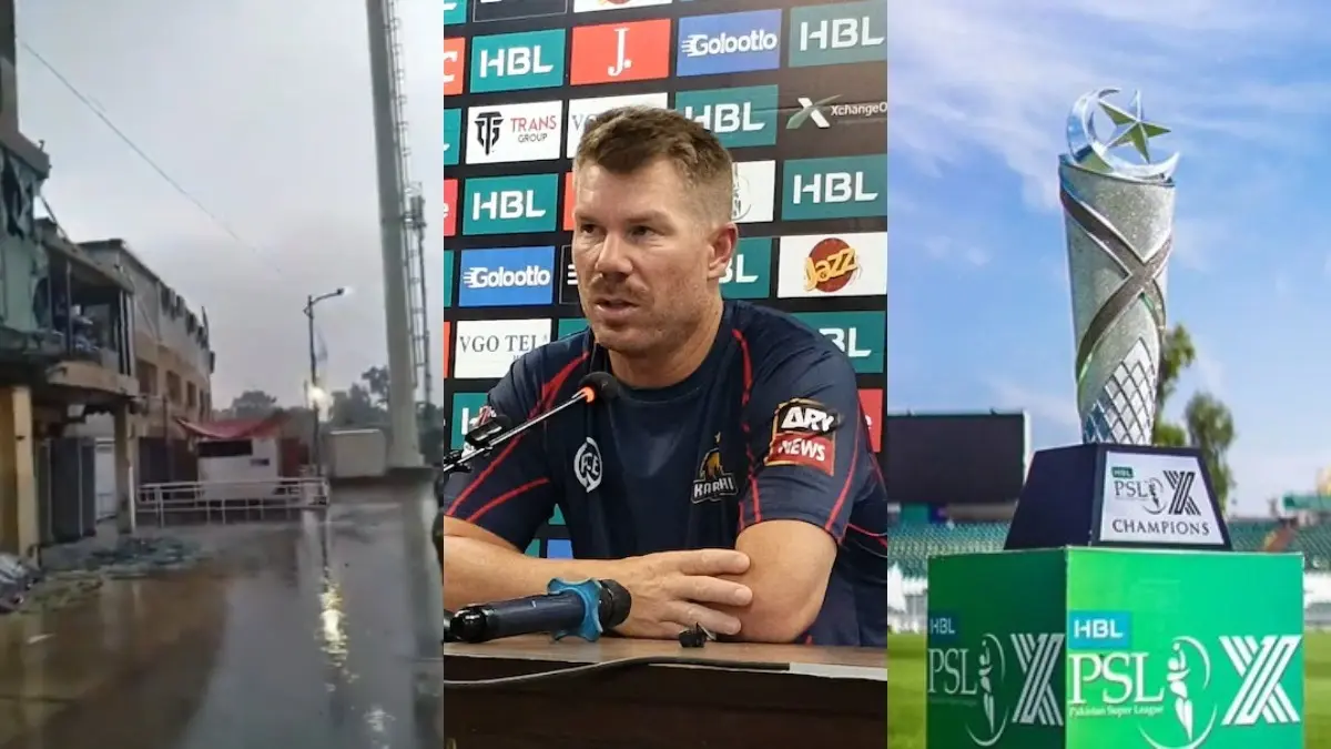 David Warner leave Pakistan