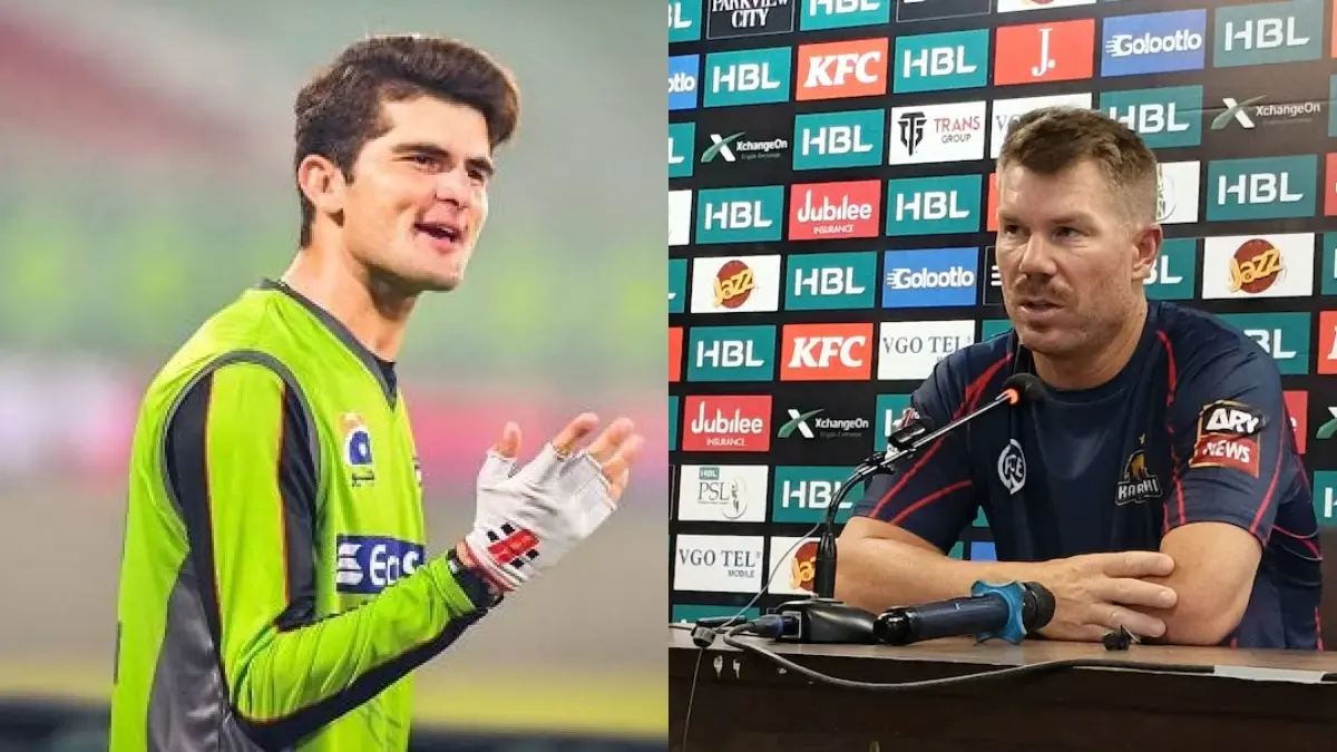 David Warner Roasts Shaheen Afridi