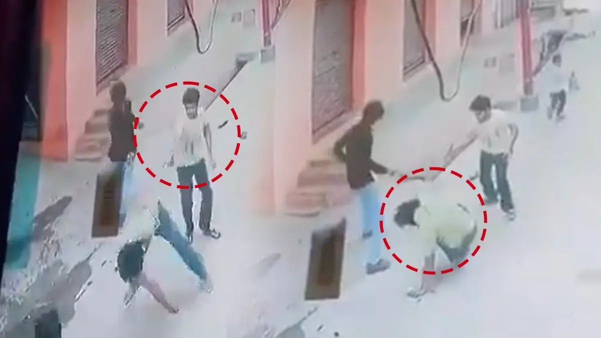 Daylight Murder in Greater Noida: Man Shot Dead Outside Home, CCTV Captures Horrific Moment Daylight Murder in Greater Noida: Man Shot Dead Outside Home, CCTV Captures Horrific Moment