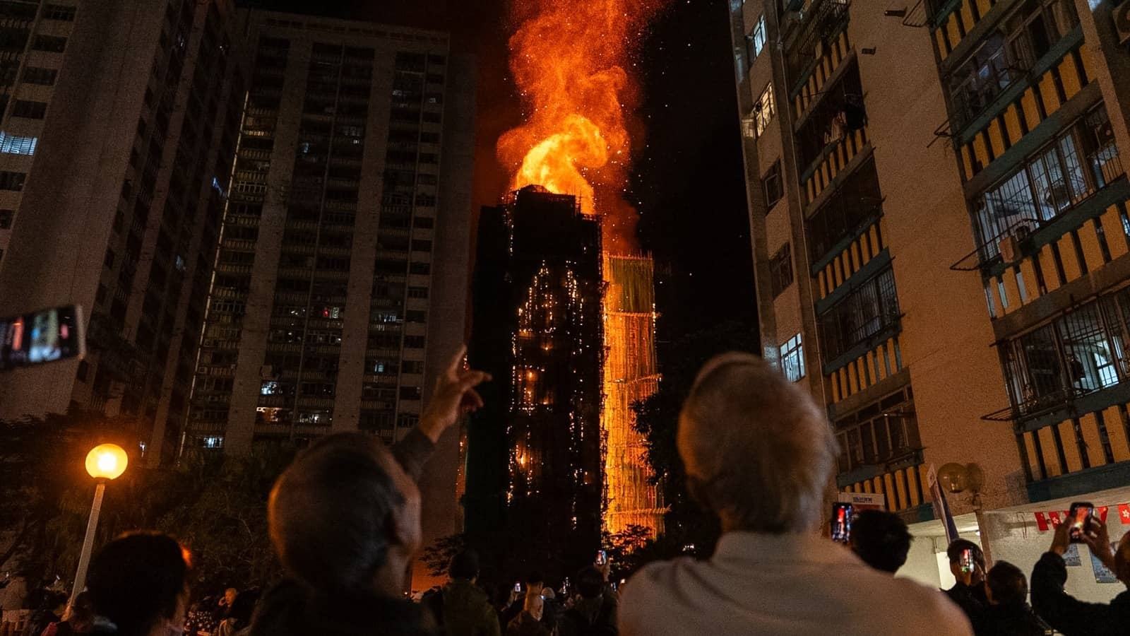 Deadliest Hong Kong Fire in Decades Claims 44 Lives| Rescue Operation Underway