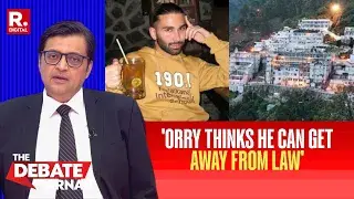 Debate: Arnab Slams Orry