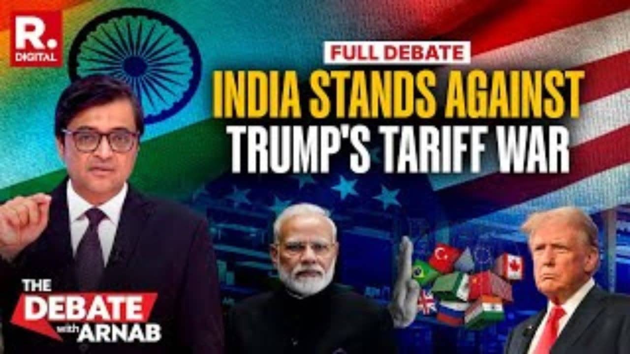 Debate With Arnab: PM Modi's Most Direct Message On Trump Tariff War thumbnail
