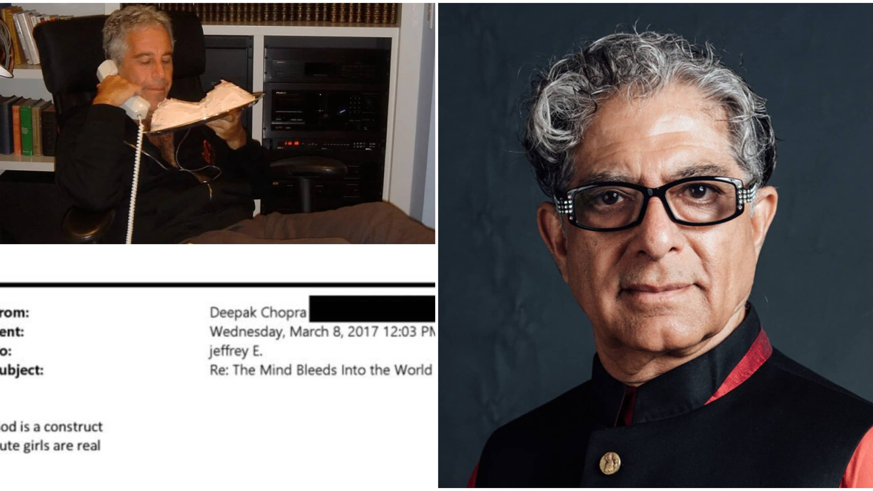Deepak Chopra Reacts After Scandalous 'Cute Girls' & 'Biological Needs' Emails With Jeffrey Epstein Go Viral | Epstein Files