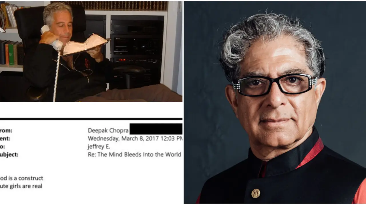 Deepak Chopra Reacts After Scandalous 'Cute Girls' & 'Biological Needs' Emails With Jeffrey Epstein Go Viral | Epstein Files Deepak Chopra Reacts After Scandalous 'Cute Girls' & 'Biological Needs' Emails With Jeffrey Epstein Go Viral | Epstein Files