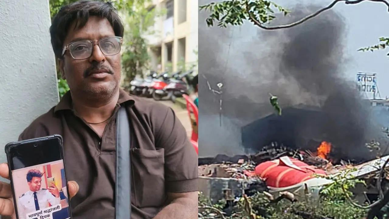 ‘Ma, I’m Leaving Now...’: Air India Crew Member Deepak Pathak's Final Text Before Ahmedabad–London Plane Crash Deepak Pathak, a 34-year-old cabin crew member from Badlapur, died in the Air India Ahmedabad–London crash.