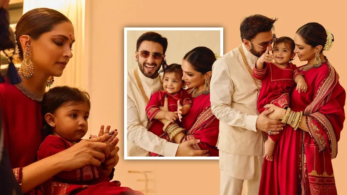 Deepika Padukone and Ranveer Singh Reveal Daughter Dua's Face.