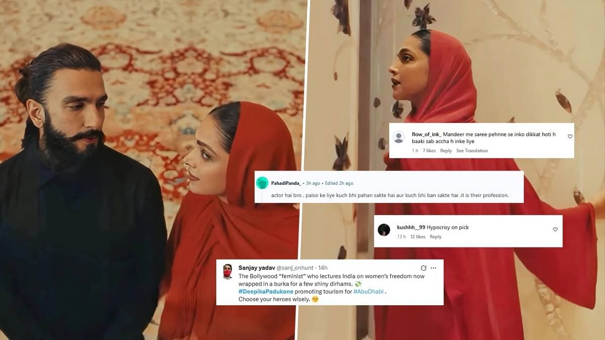 Deepika Padukone in controversy again; Trolled for wearing hijab
