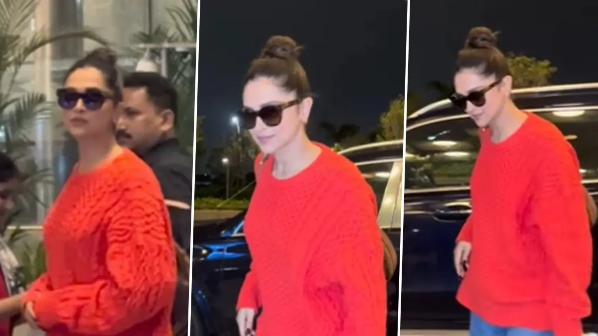 Deepika Padukone spotted at Mumbai airport