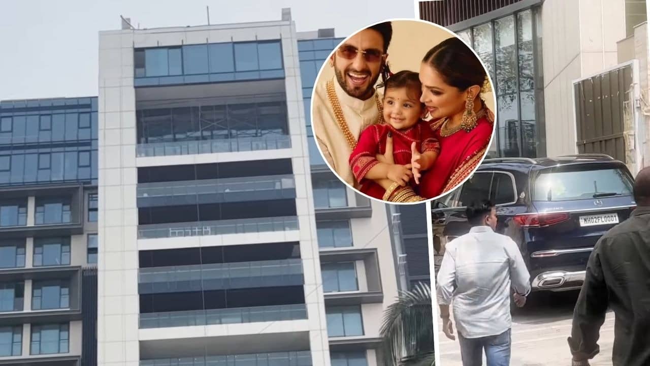 Deepika Padukone Visits Her ₹119 Crore Bandra House With Daughter Dua Days After Ranveer Singh Receives Extortion Threat