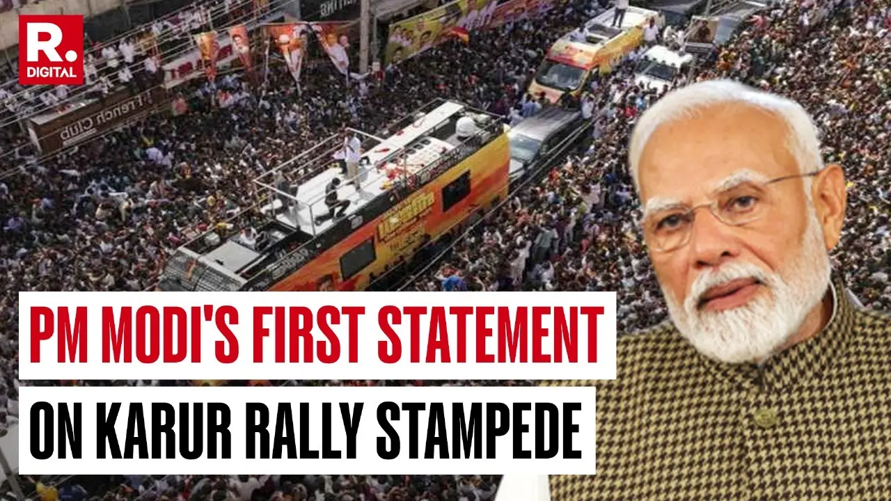 ‘Deeply Saddening’: PM Modi Condoles Deaths After Stampede at TVK Leader Vijay’s Rally in Tamil Nadu ‘Deeply Saddening’: PM Modi Condoles Deaths After Stampede at TVK Leader Vijay’s Rally in Tamil Nadu