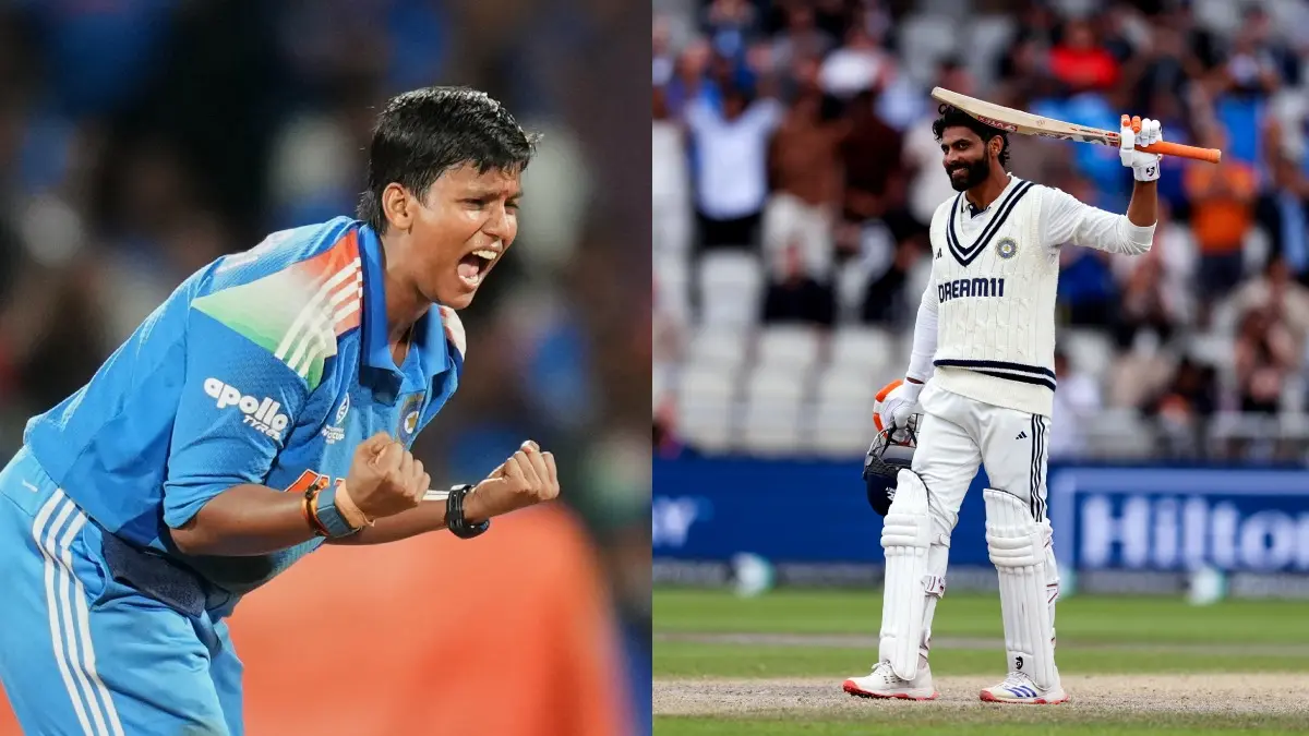 Deepti Sharma and Ravindra Jadeja