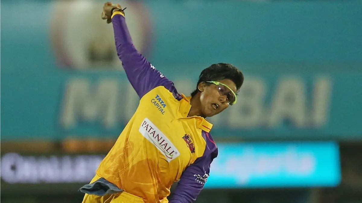 Deepti Sharma Becomes Second Most Expensive Indian Player In WPL, UP Warriorz Ropes In World Cup Winner By Using RTM Card Deepti Sharma in action for UP Warriorz
