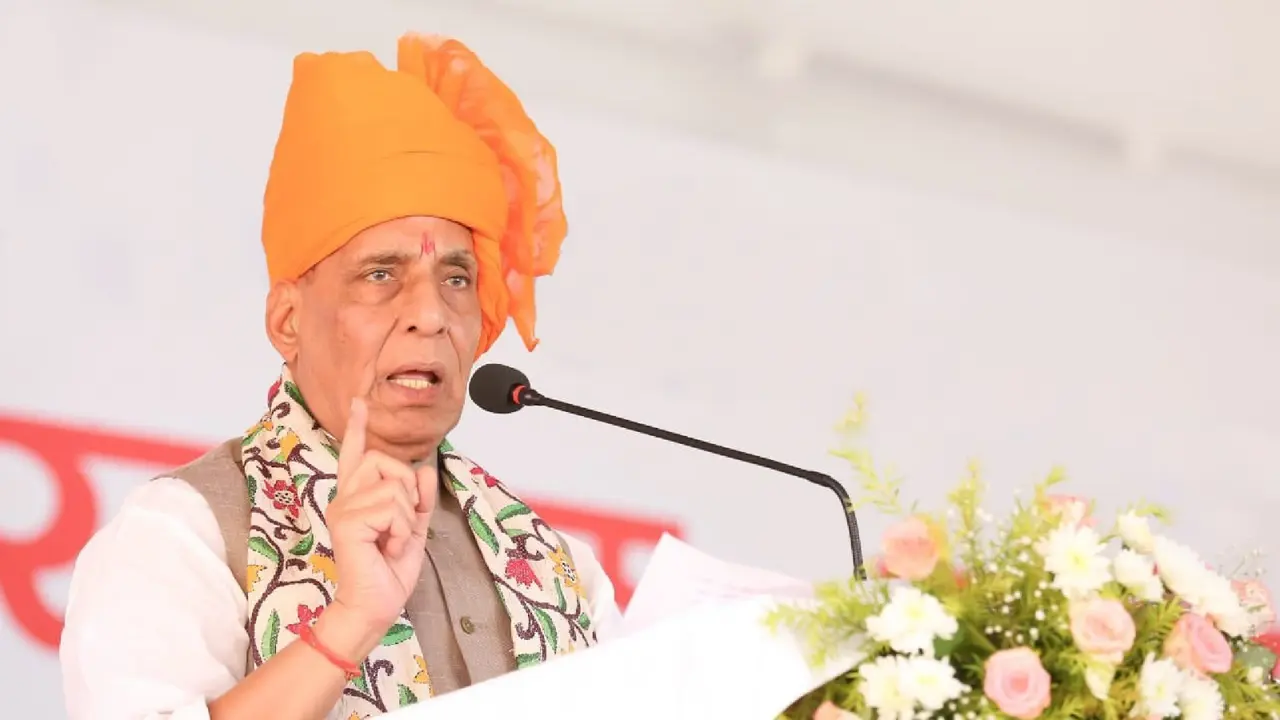 Defense Minister Rajnath Singh