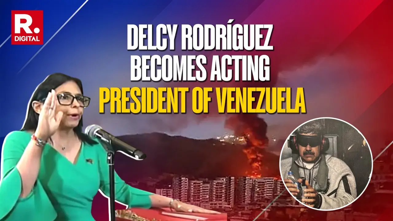 Delcy Rodriguez Takes Charge As Acting Venezuela President Amid Maduro’s US Court Trial