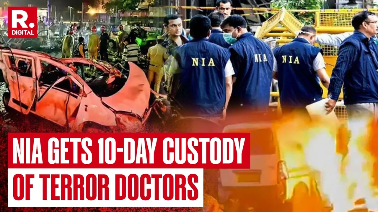 Delhi 10/11 Terror Attack: Three Key Accused Shifted to Delhi, Granted 10-Day NIA Custody Delhi 10/11 Terror Attack: Three Key Accused Shifted to Delhi, Granted 10-Day NIA Custody
