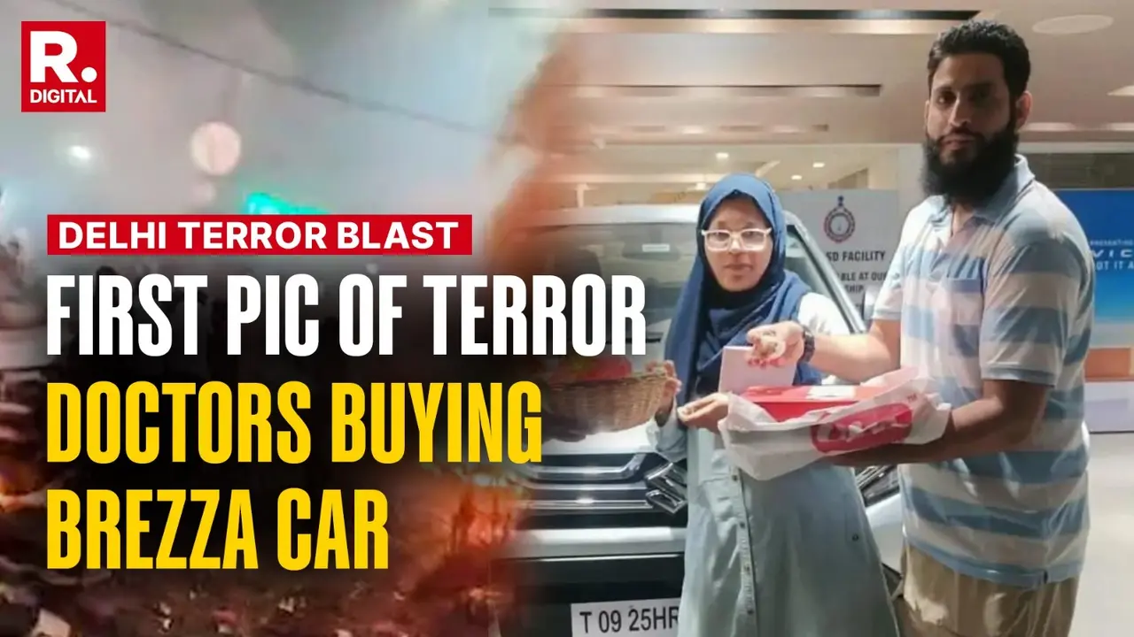 Delhi 10/11 Terror Attack: ‘Madam Surgeon’ Shaheen Admits Muzammil Once Proposed, First Photo Shows Them Buying Brezza Together Delhi 10/11 Terror Attack: ‘Madam Surgeon’ Shaheen Admits Muzammil Once Proposed, First Photo Shows Them Buying Brezza Together