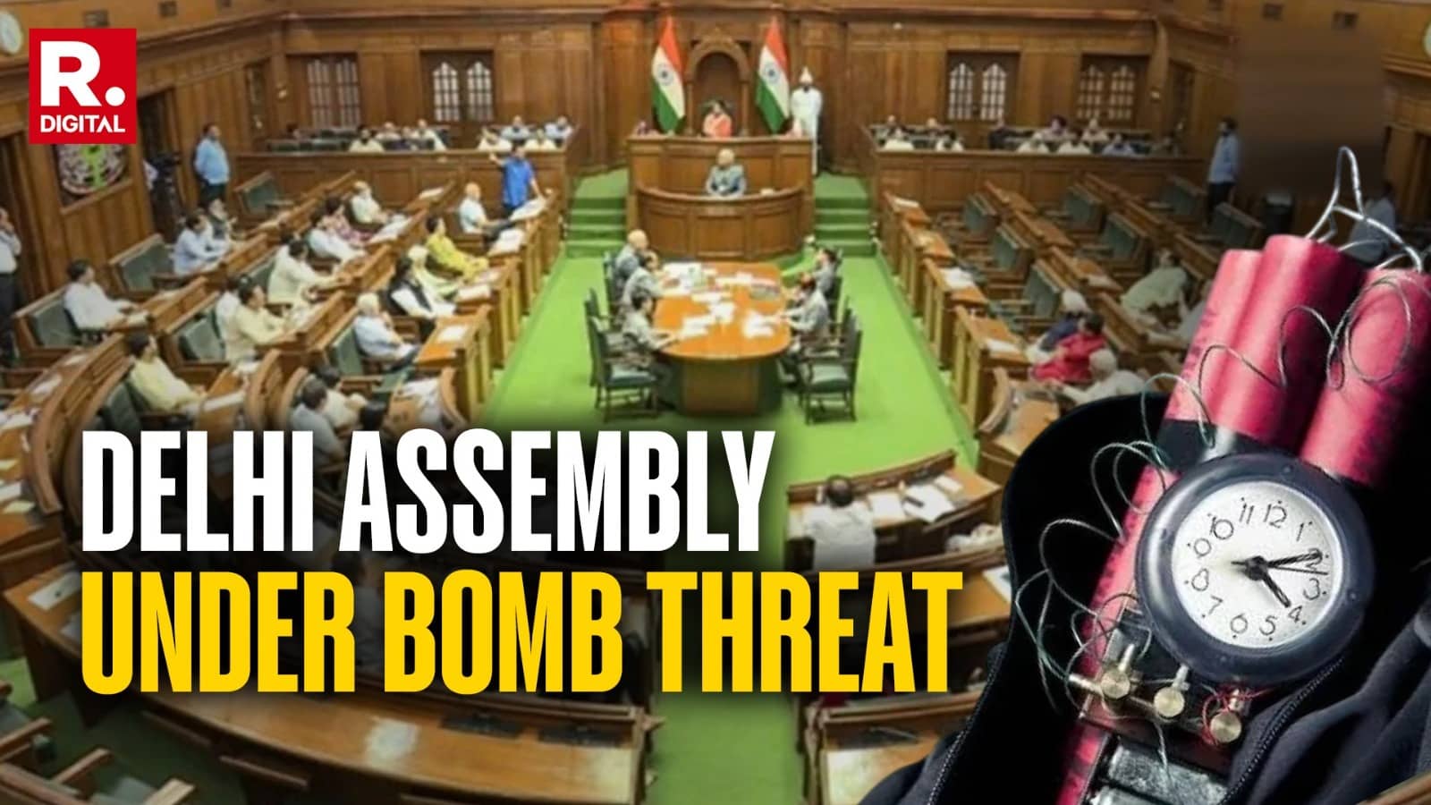 Delhi Assembly Receives Fresh Bomb Threat: Email Mentions ’15 Cyanide Filled RDX Blasts’, Demands Only ‘Muslim Employees Should be Evacuated’