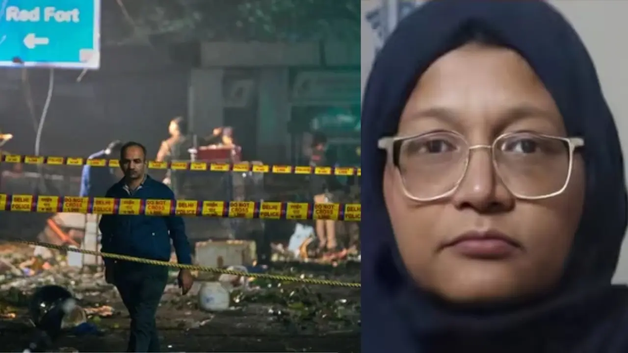 delhi blast dr shaheen shahid reveals explosives collected 2 years panning to blast multi city