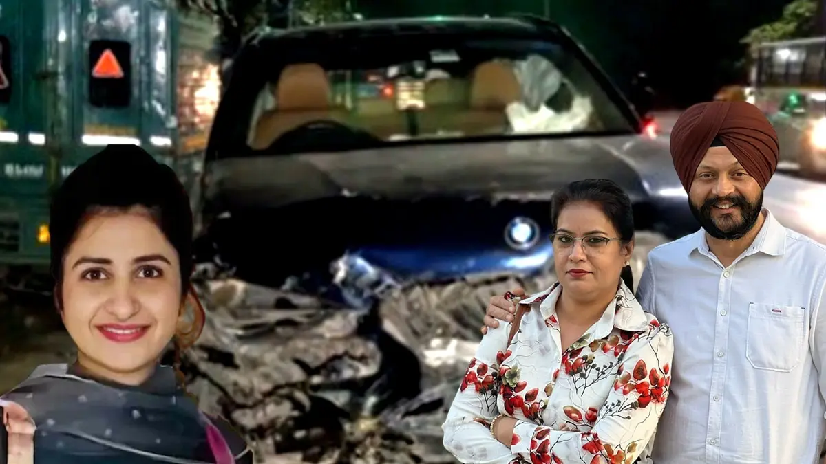 Delhi BMW Crash Case: Delhi Police Submit CCTV Footage In Court, Accused Says It Contradicts FIR On September 14, a BMW car, driven by Gaganpreet Kaur, had claimed the life of senior finance ministry official Navjot Singh and left his wife, Sandeep Kaur, critically injured in Delhi’s Dhaula Kuan.
