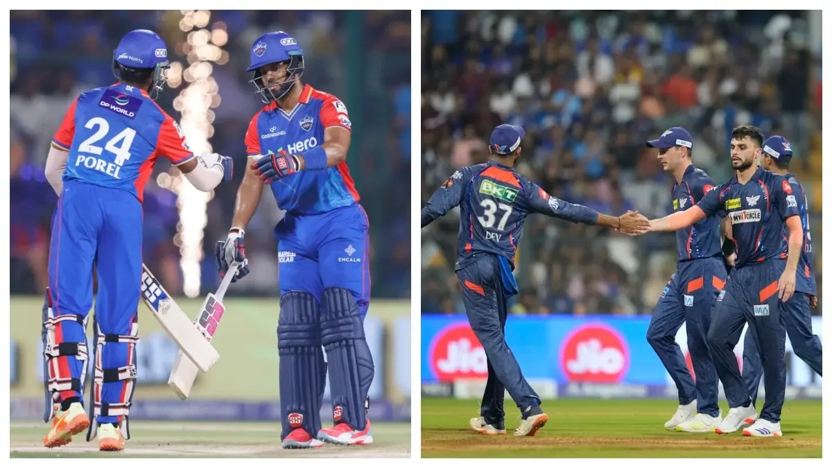 Delhi Capitals and Lucknow Super Giants