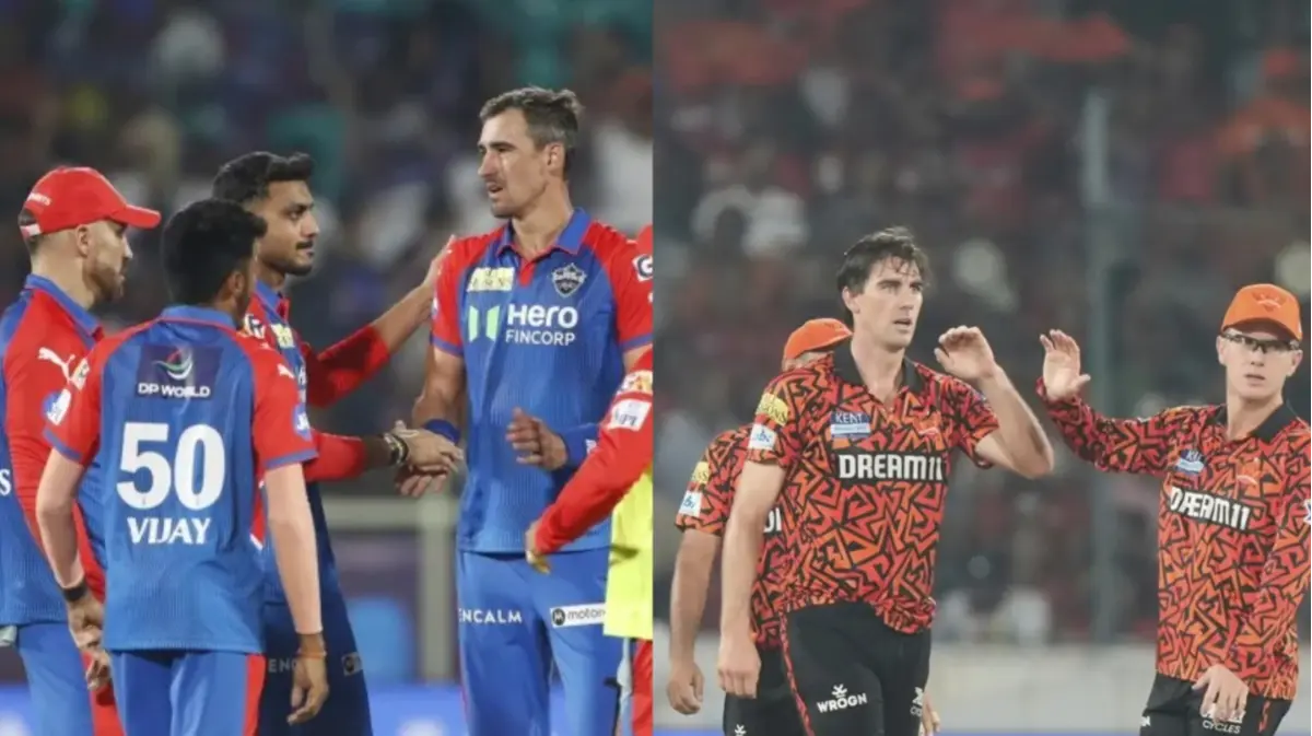 Delhi Capitals and Sunrisers Hyderabad
