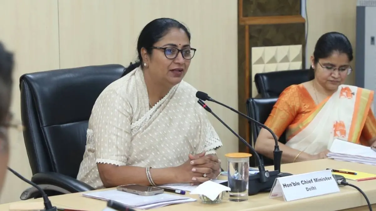 Delhi CM Rekha Gupta