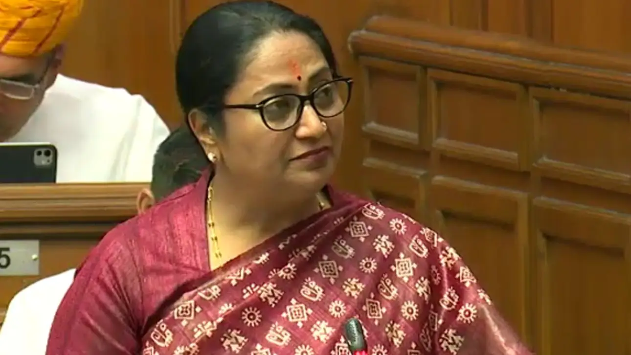 Delhi CM Rekha Gupta Presents Budget 2025