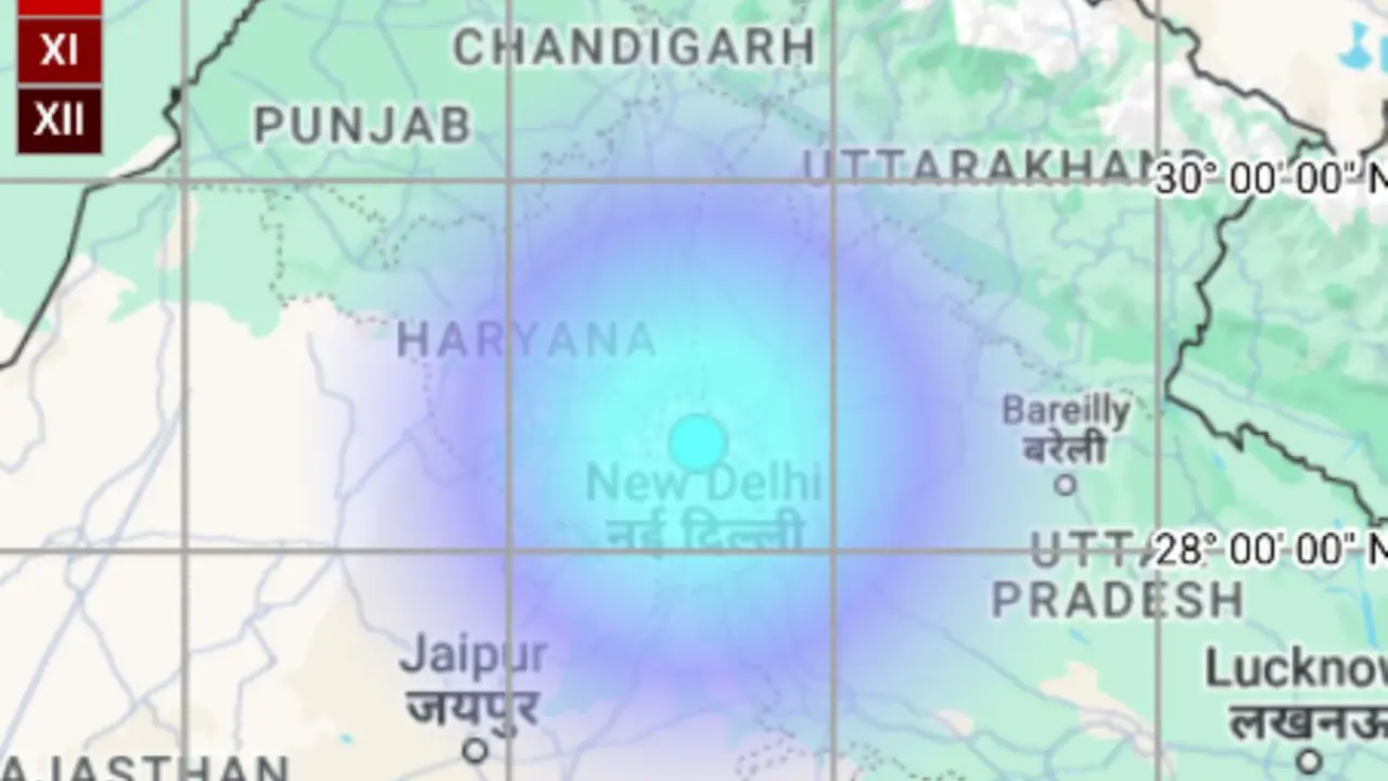 Delhi earthquake news yesterday Delhi earthquake news yesterday