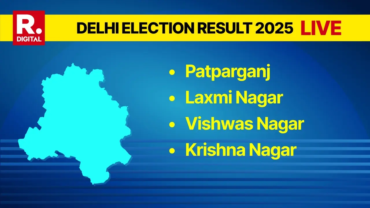 Patparganj, Vishwas Nagar, Laxmi Nagar and Krishna Nagar Election Result 2025
