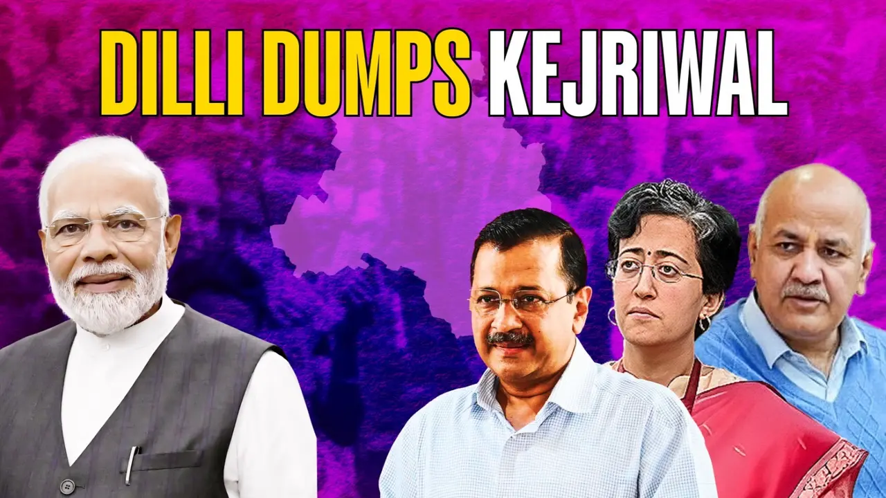 BJP Sweeps Delhi, AAP in Shambles; Kejriwal’s Fate Uncertain | Key Takeaways from Delhi Polls Delhi election results 2025
