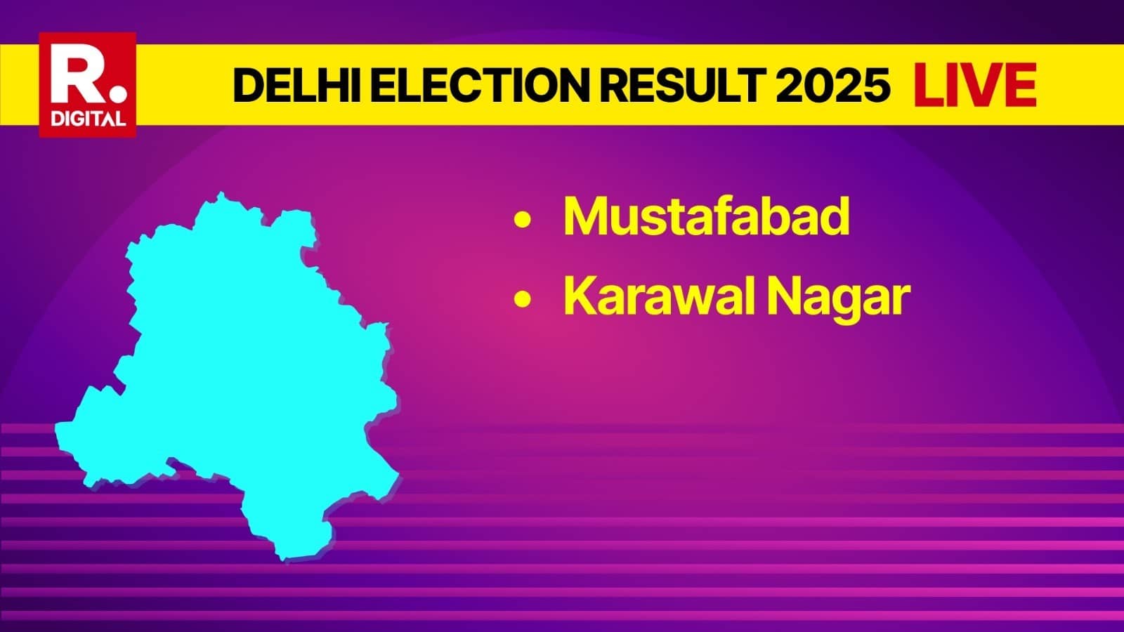 Delhi Election Result 2025: BJP's Mohan Bisht WON Mustafabad Seat, Kapil Mishra WON Karawal Nagar