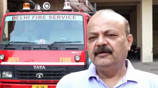 Delhi Fire Service Director Atul Garg