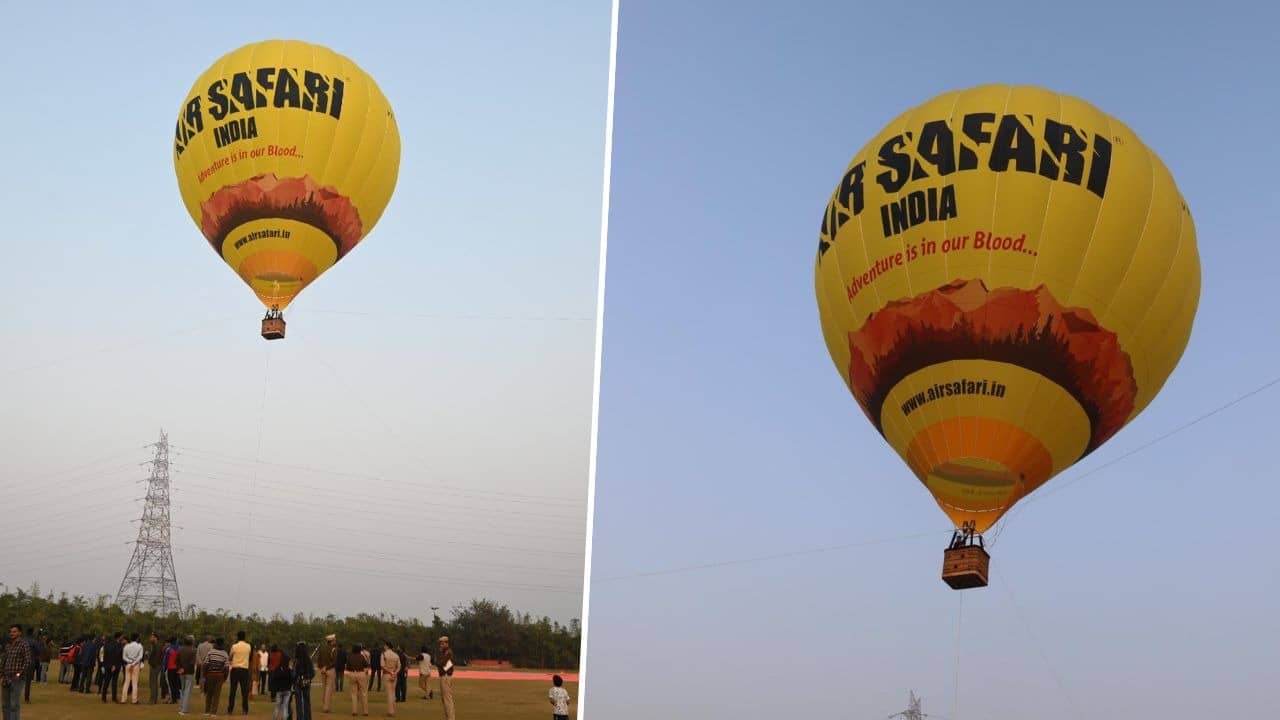 Delhi launches first hot air balloon experience at Baansera Park