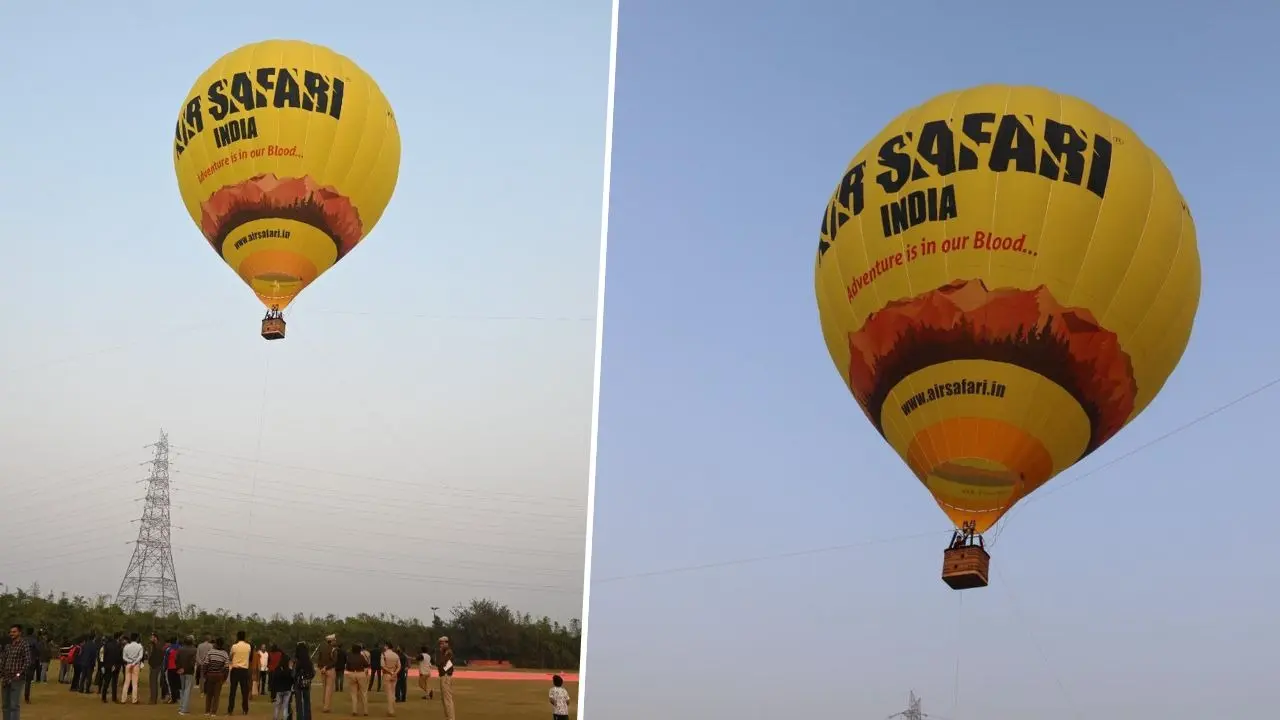 Delhi launches first hot air balloon experience at Baansera Park