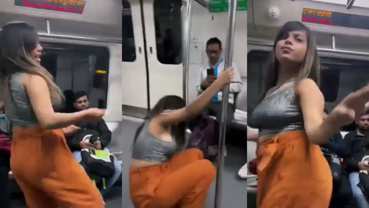 Delhi Metro Viral Dance Video