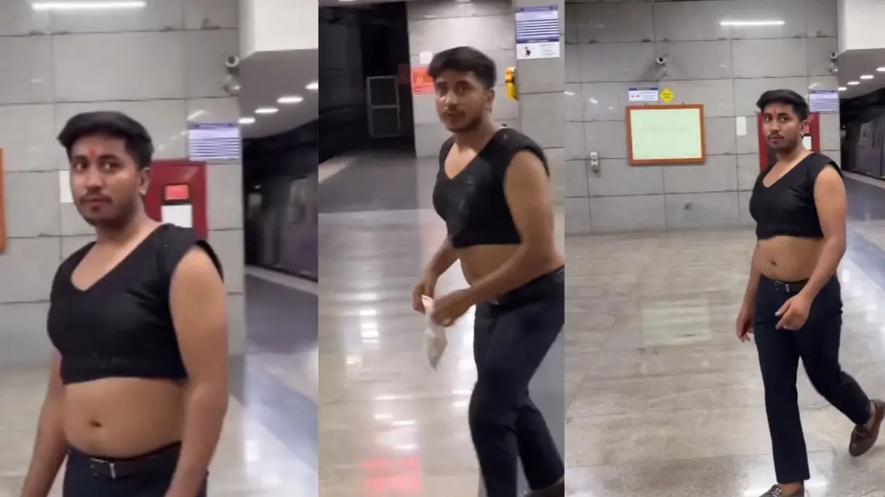 Delhi Metro Viral video