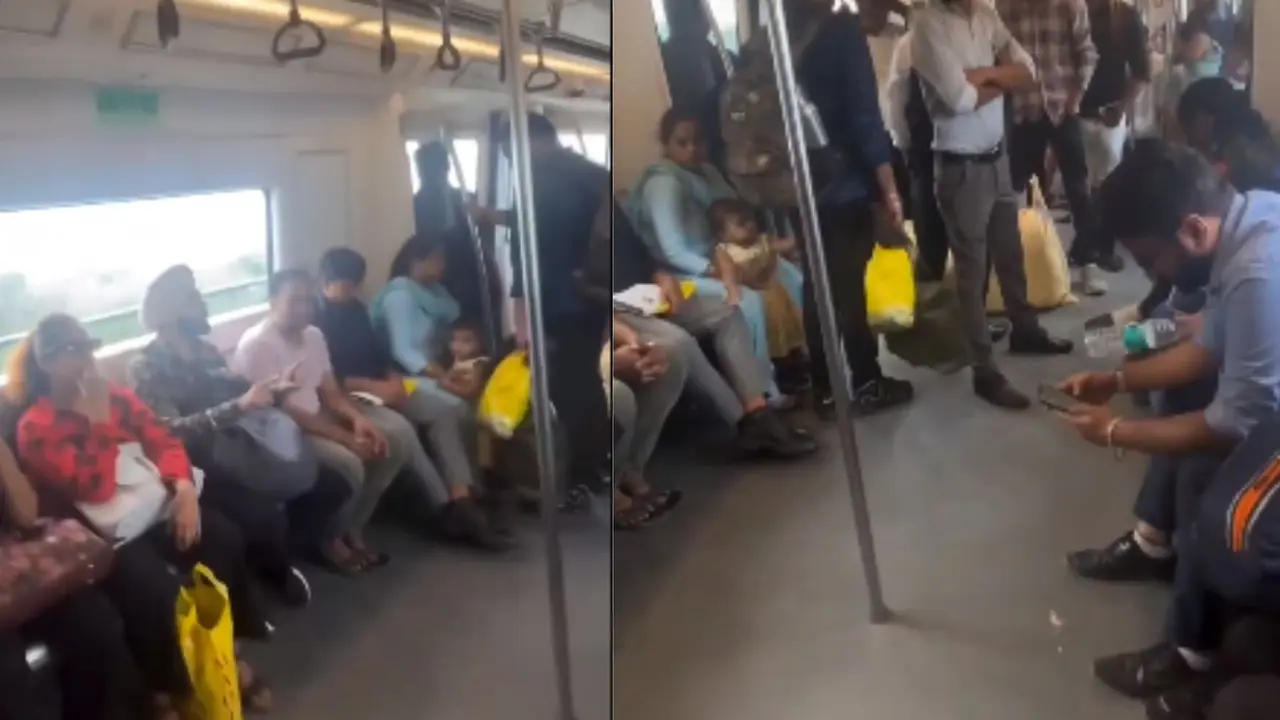 Delhi Metro Viral Video