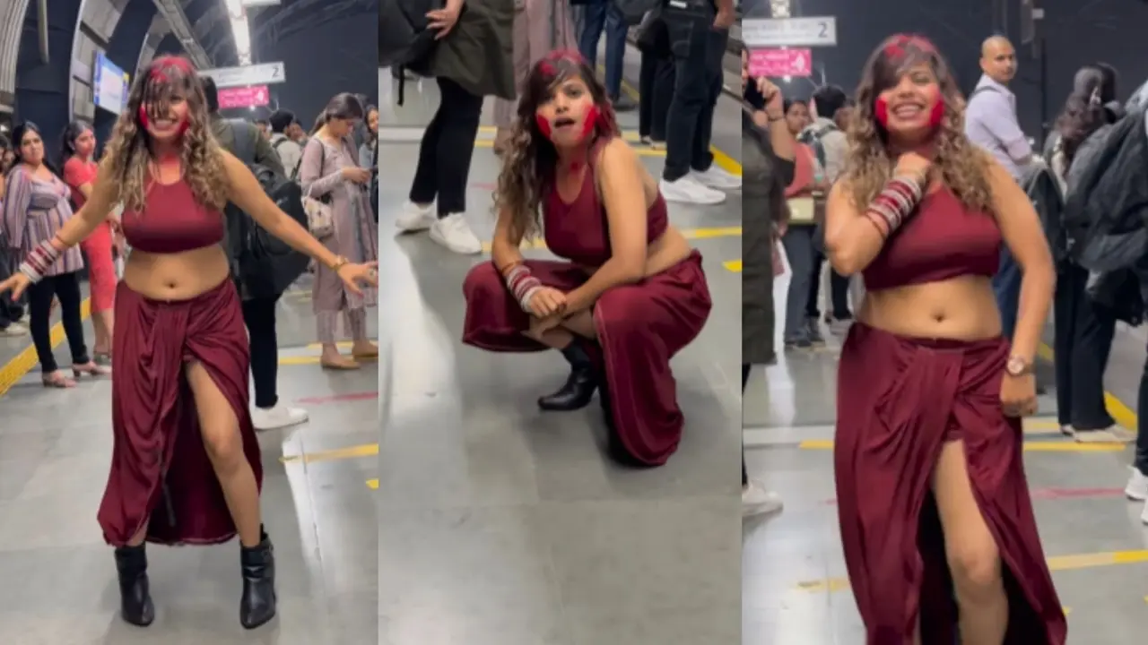 Delhi Metro Viral Video