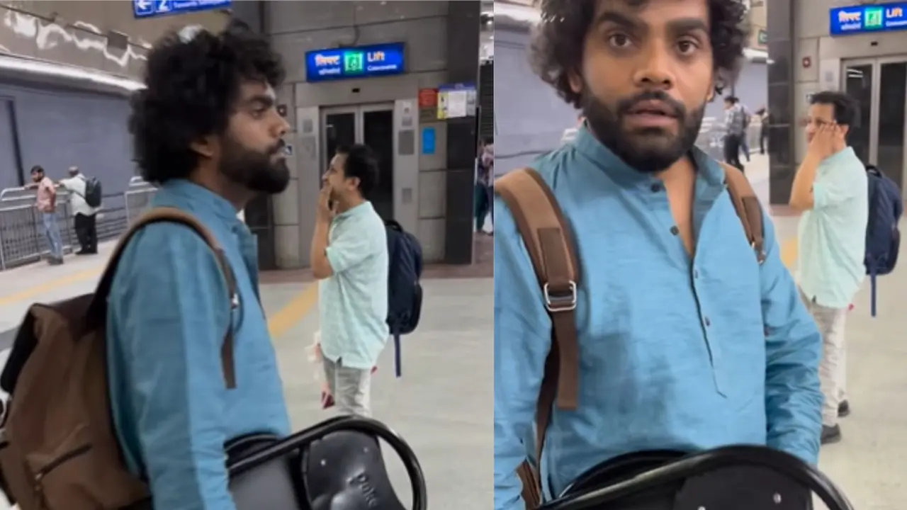 Delhi Metro Viral Video
