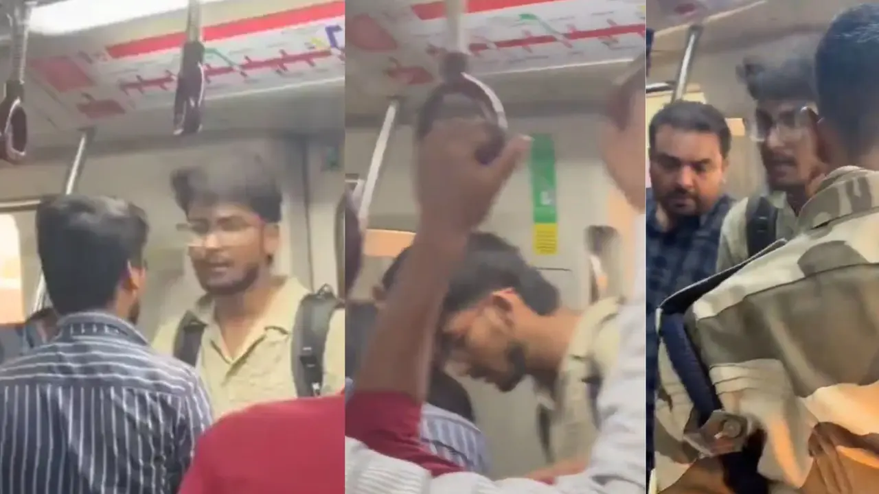 Delhi Metro Viral Video