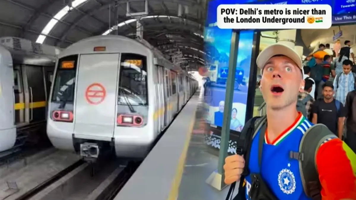Delhi Metro Viral Video