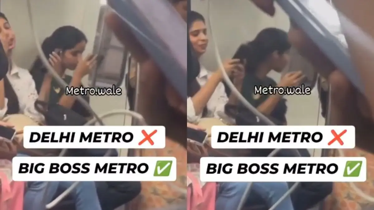 Delhi Metro Viral Video
